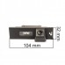 CMOS штатная камера заднего вида AVIS Electronics AVS312CPR (#006) для BMW 1