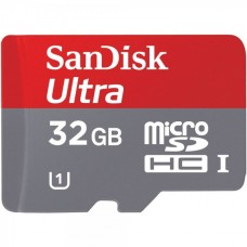 SanDisk Ultra microSDHC Class 10 UHS-I 80MB/s 32GB + SD adapter