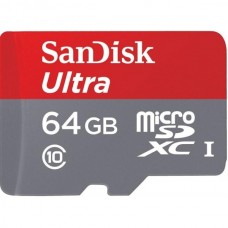 SanDisk Ultra microSDXC Class 10 UHS-I 80MB/s 64GB + SD adapter